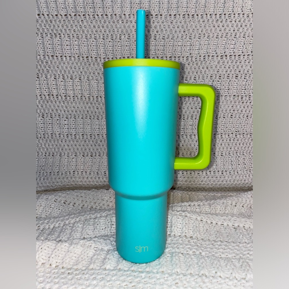 SEAFOAM SPLASH Simple Modern 40oz Trek Tumbler